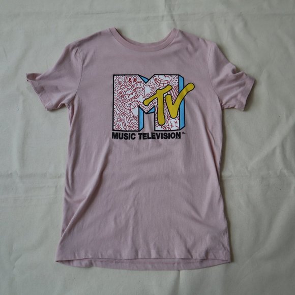 Old Navy MTV Music Television T Shirt, Size L (age 10-12) - Picture 6 of 8